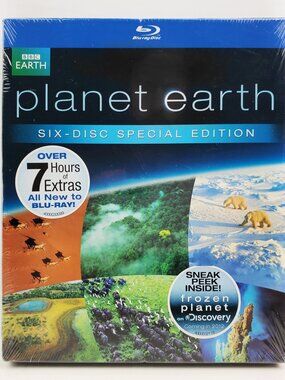 Planet Earth Blu-Ray Six Disc Special Edition BBC Sir David Attenborough Sealed